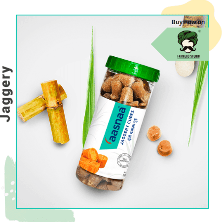 Jaggery Cubes ( देसी मसाला गुड़ ) | Aasnaa | 500 Gm