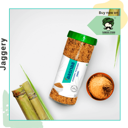 Jaggery Powder | Chemical free Shakkar | Aasnaa | 500 Gm